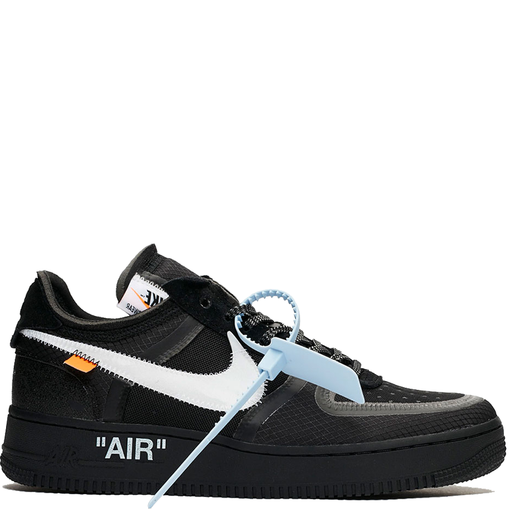 air force 1 off white black cone