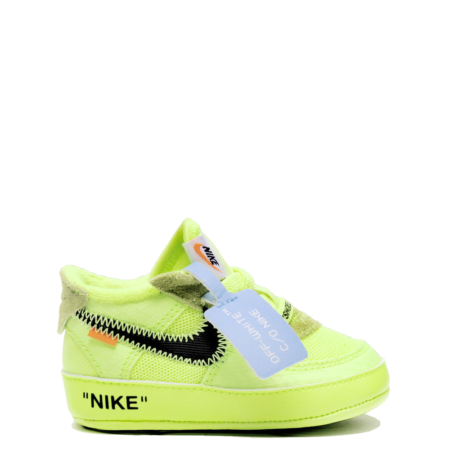 Nike Air Force 1 Low Off-White CB 'Volt' (Baby) (BV0854 700)