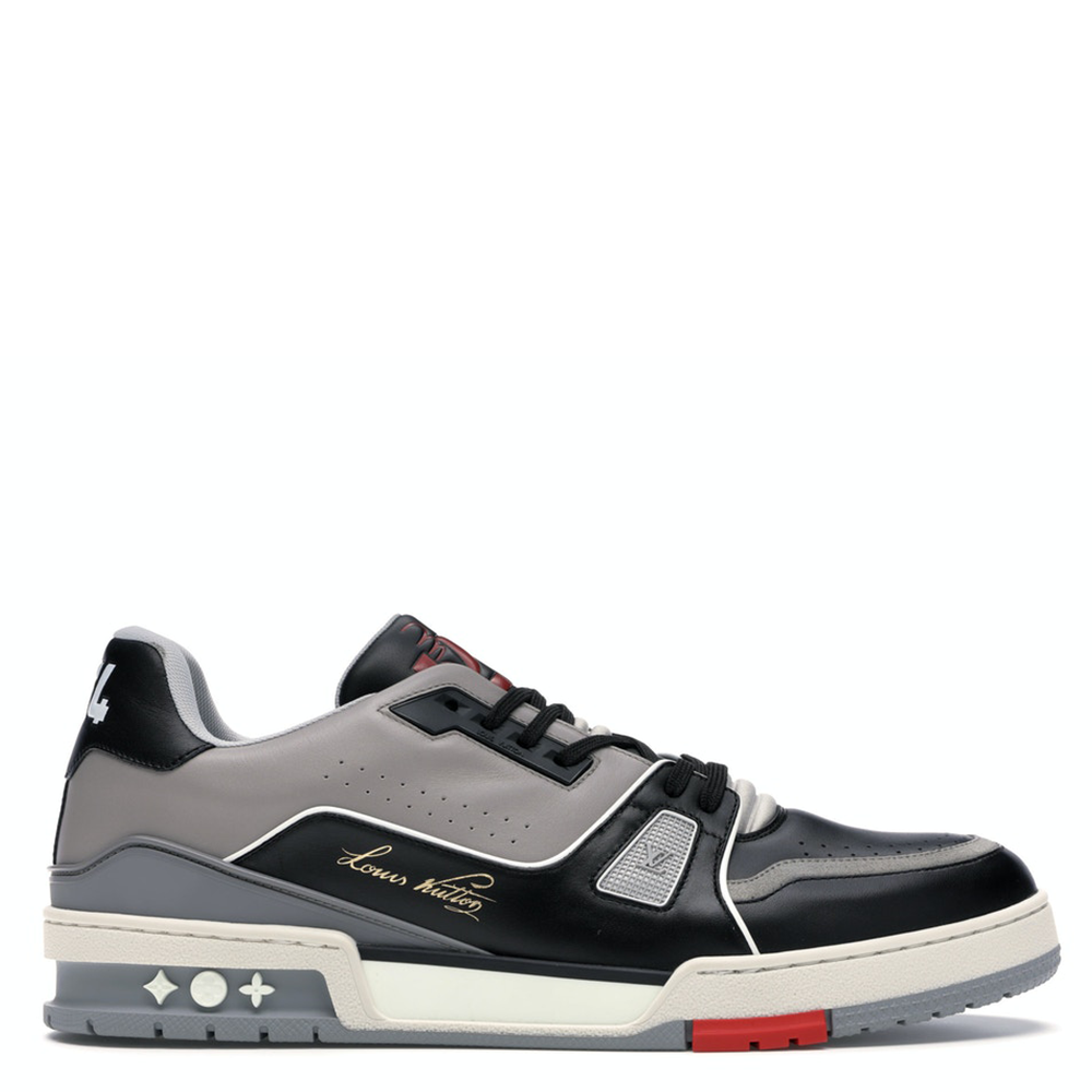 Louis Vuitton LV Trainer Sneaker Low White Green Herren - 1A54HS - DE