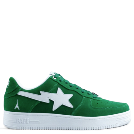 A Bathing Ape Bapesta Low Highsnobiety ‘Not In Paris Pack - Green’