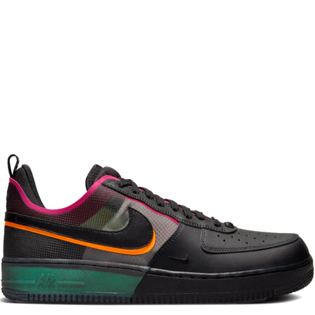 Nike Air Force 1 React 'Black Neon' (DH7615 001)