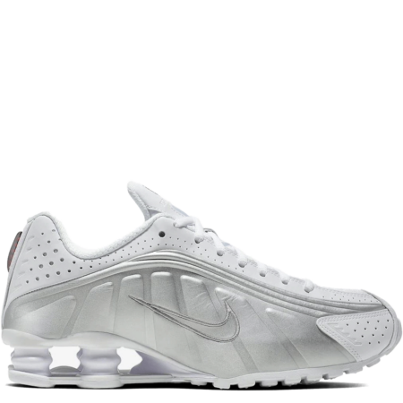 Nike Shox R4 'White Metallic' (2024) (W) (AR3565 101)