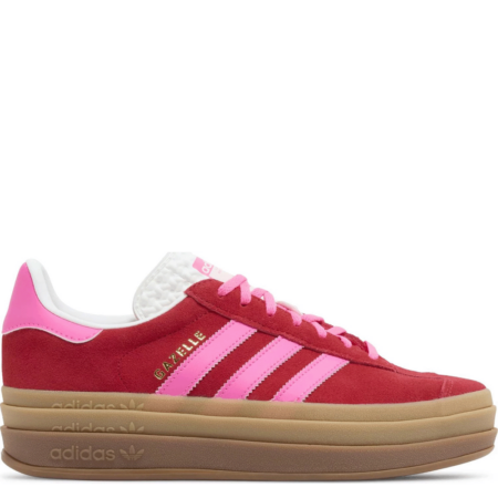 Adidas Gazelle Bold 'Collegiate Red Lucid Pink' (W) (IH7496)