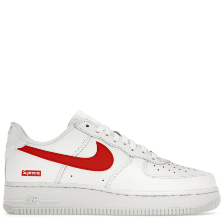 Nike Air Force 1 Low Supreme 'Box Logo - Speed Red' (Shanghai Exclusive) (CU9225 101)