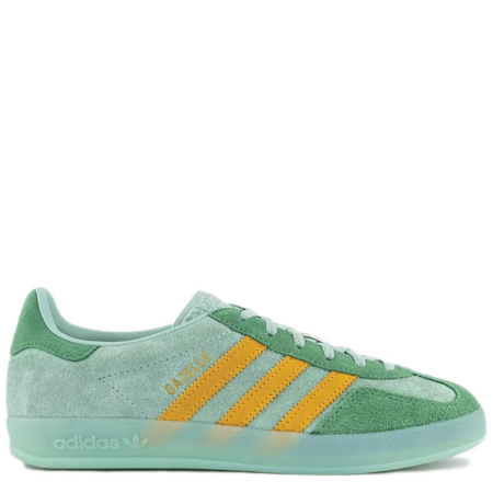 Adidas Wns Gazelle Indoor 'Hazy Green Crew Yellow' (W) (IG6783)