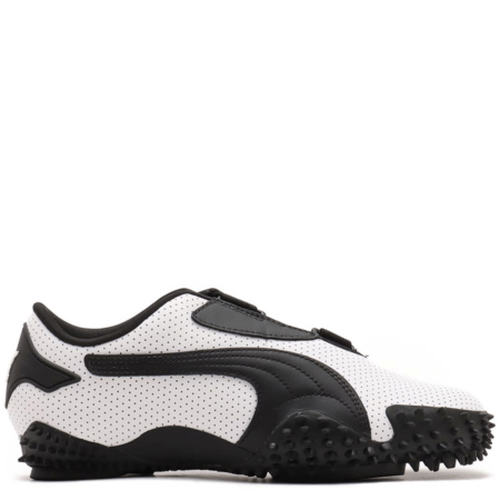 Puma Mostro 'Perforated Leather Pack - White Black' (397331 01)