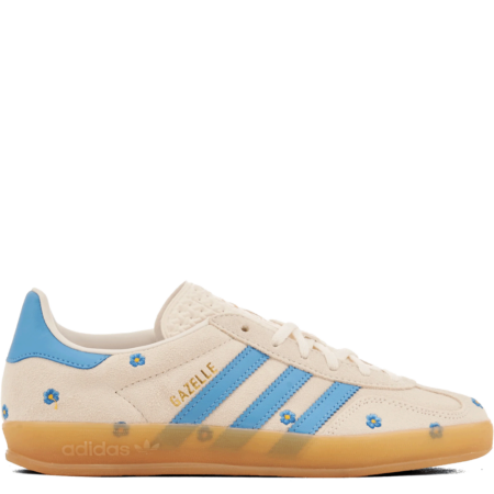 Adidas Gazelle Indoor 'Light Blue Floral Embroidery' (W) (IF4491)