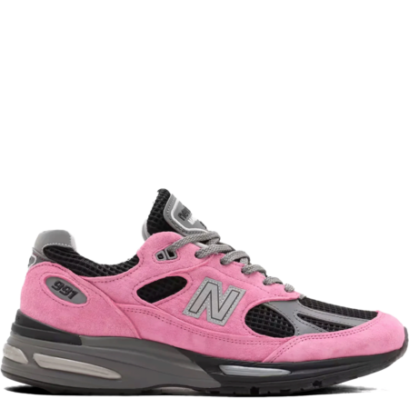 New Balance 991v2 Made in England 'Pink Black' (U991KP2)