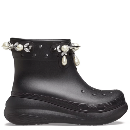 Crocs Classic Crush Boot Simone Rocha 'Black' (210143 001)