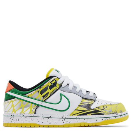 Nike Dunk Low 'What the Duck - University of Oregon Away' PE (HV1454 100)